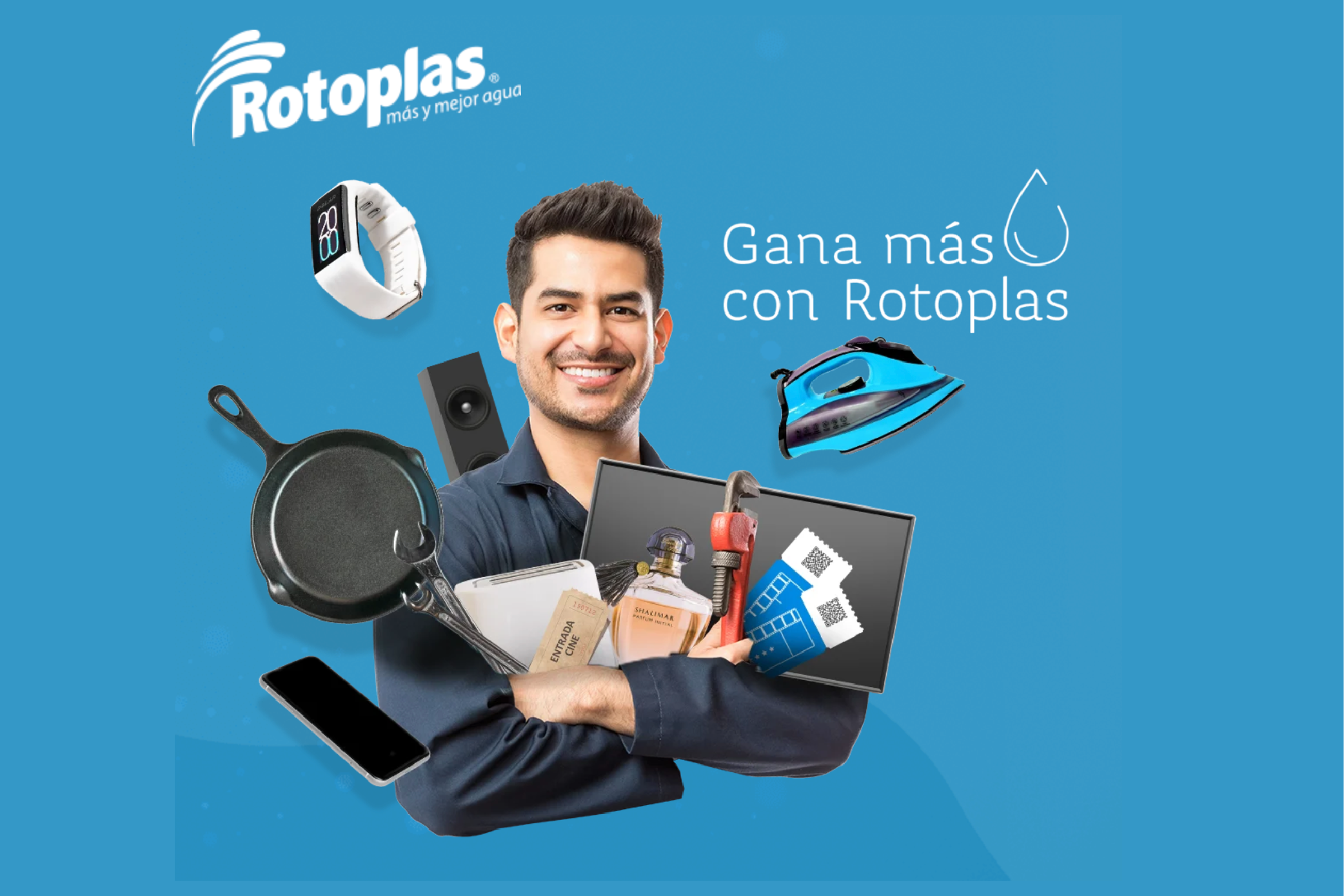 Gana más con Rotoplas